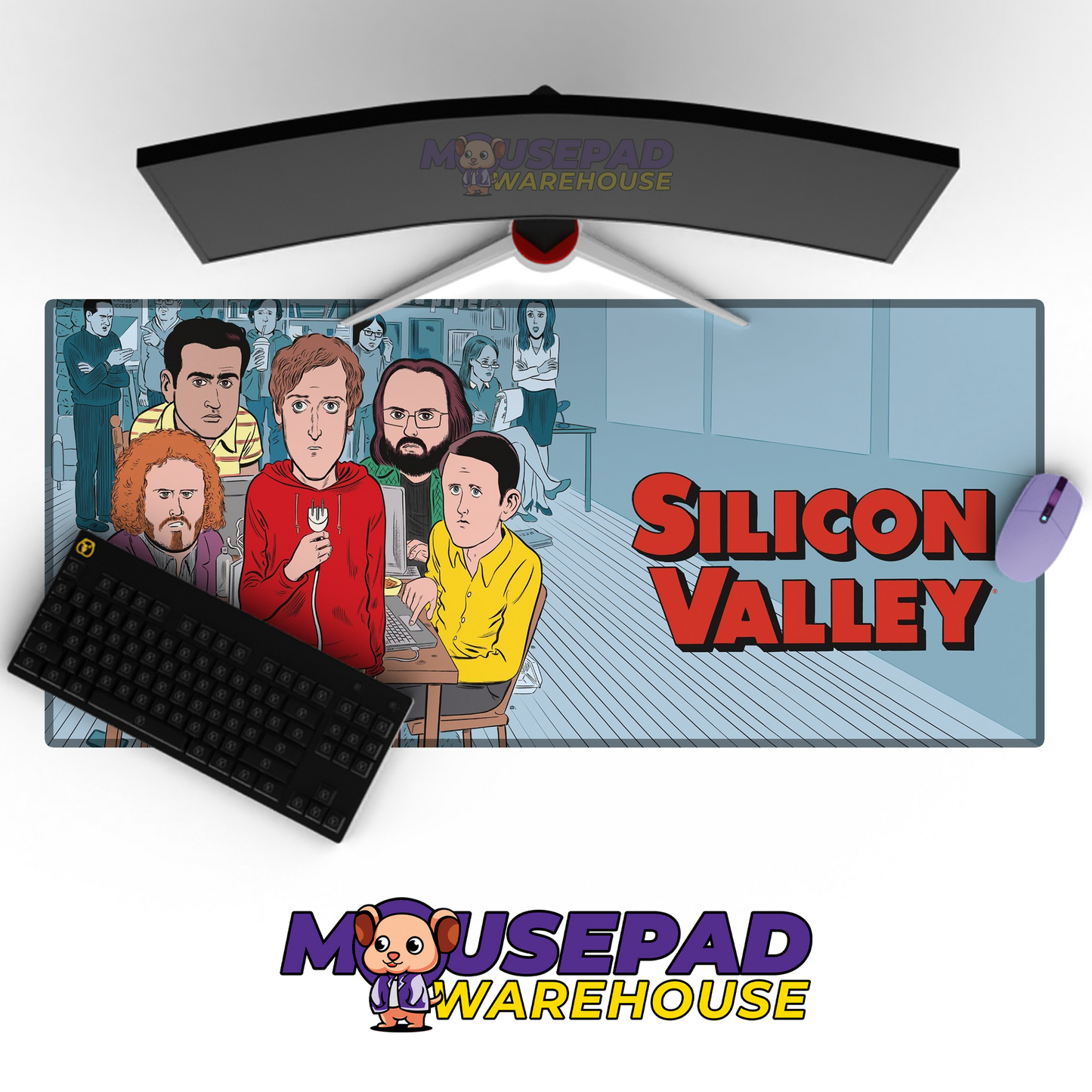 Silicon Valley TV Show Mousepad 890450 MousepadWarehouse.com