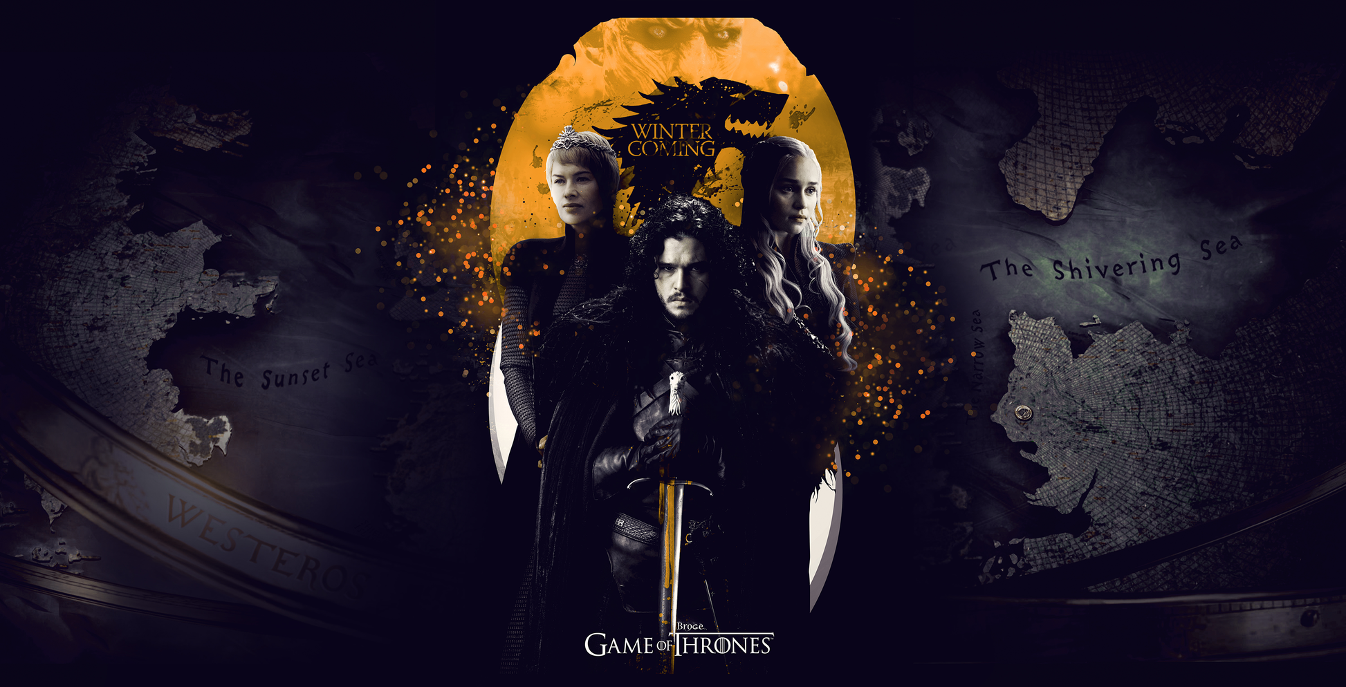 Game of Thrones TV Show Mousepad 891561 MousepadWarehouse.com