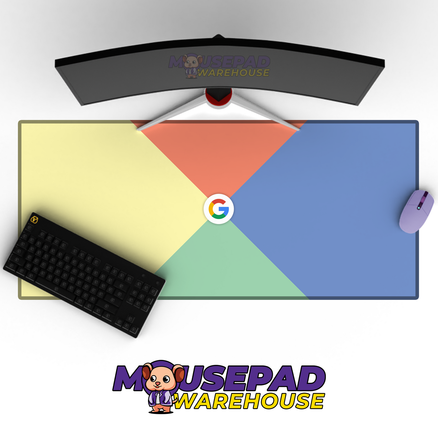 Google Brand Imagery Mousepad 909466 MousepadWarehouse.com