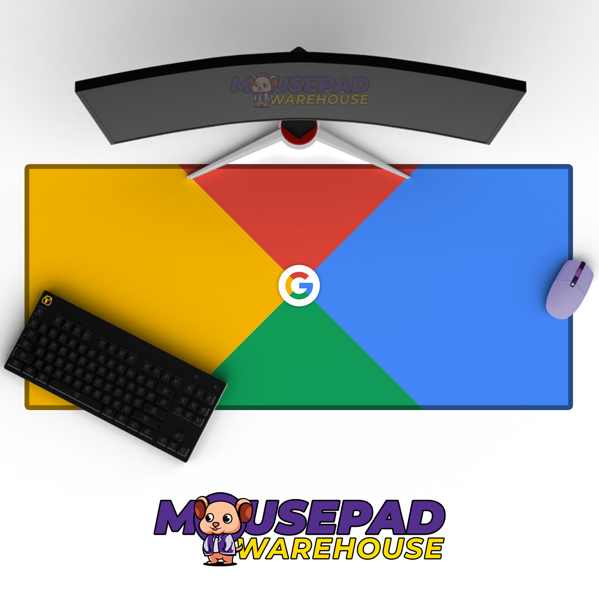 Google Brand Imagery Mousepad 909467 MousepadWarehouse.com