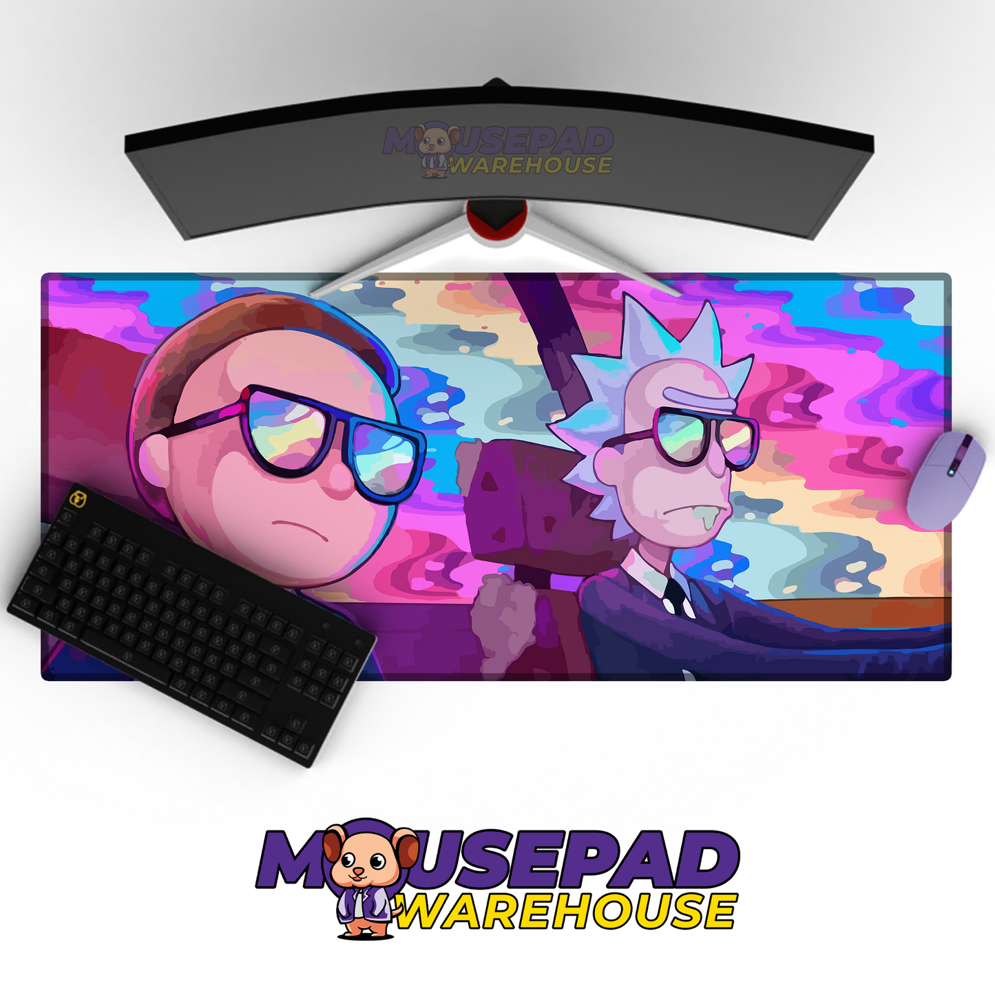 Rick and Morty TV Show Mousepad 909641 MousepadWarehouse.com