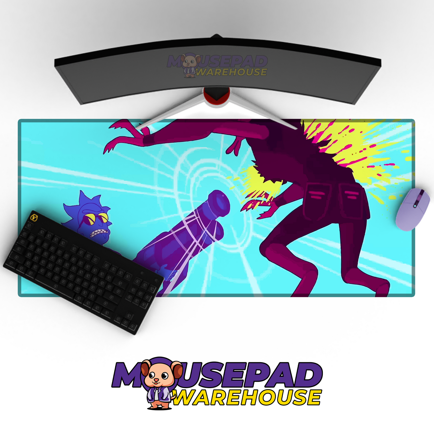 Rick and Morty TV Show Mousepad 909644 MousepadWarehouse.com