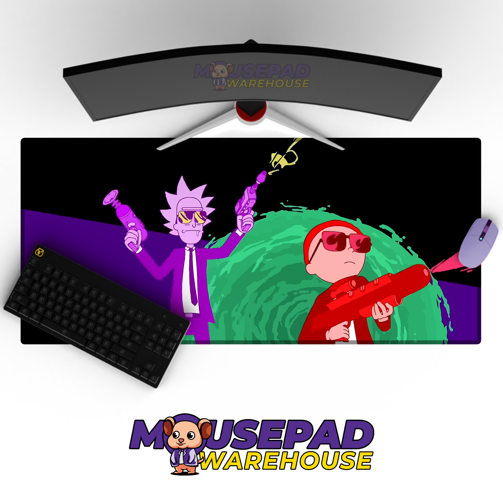 Rick and Morty TV Show Mousepad 909646 MousepadWarehouse.com