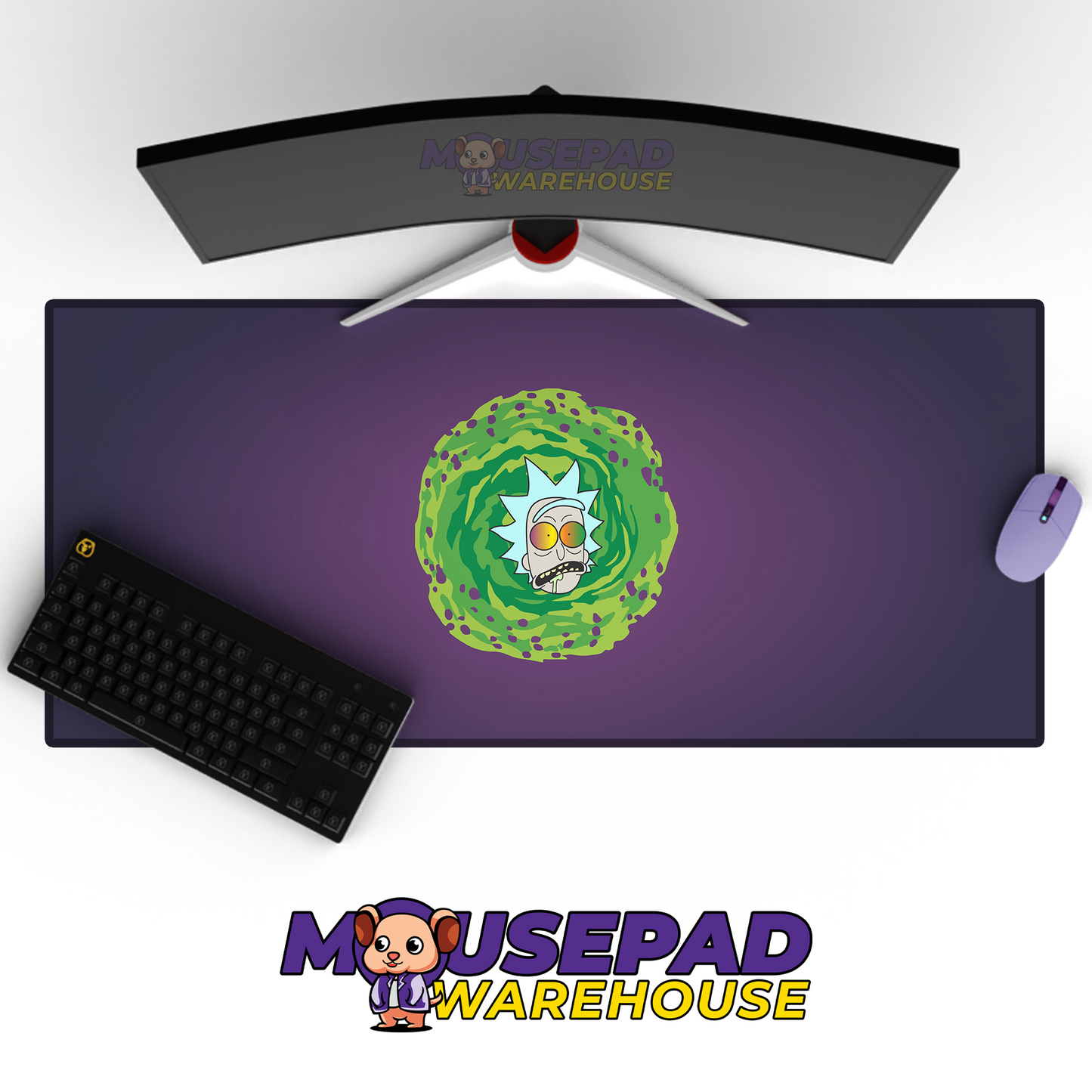 Rick and Morty TV Show Mousepad 914709 MousepadWarehouse.com