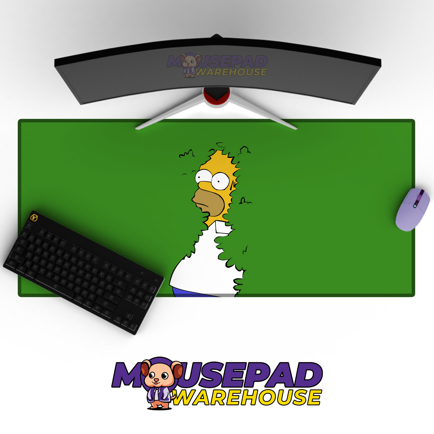 The Simpsons TV Show Mousepad 921846 MousepadWarehouse.com