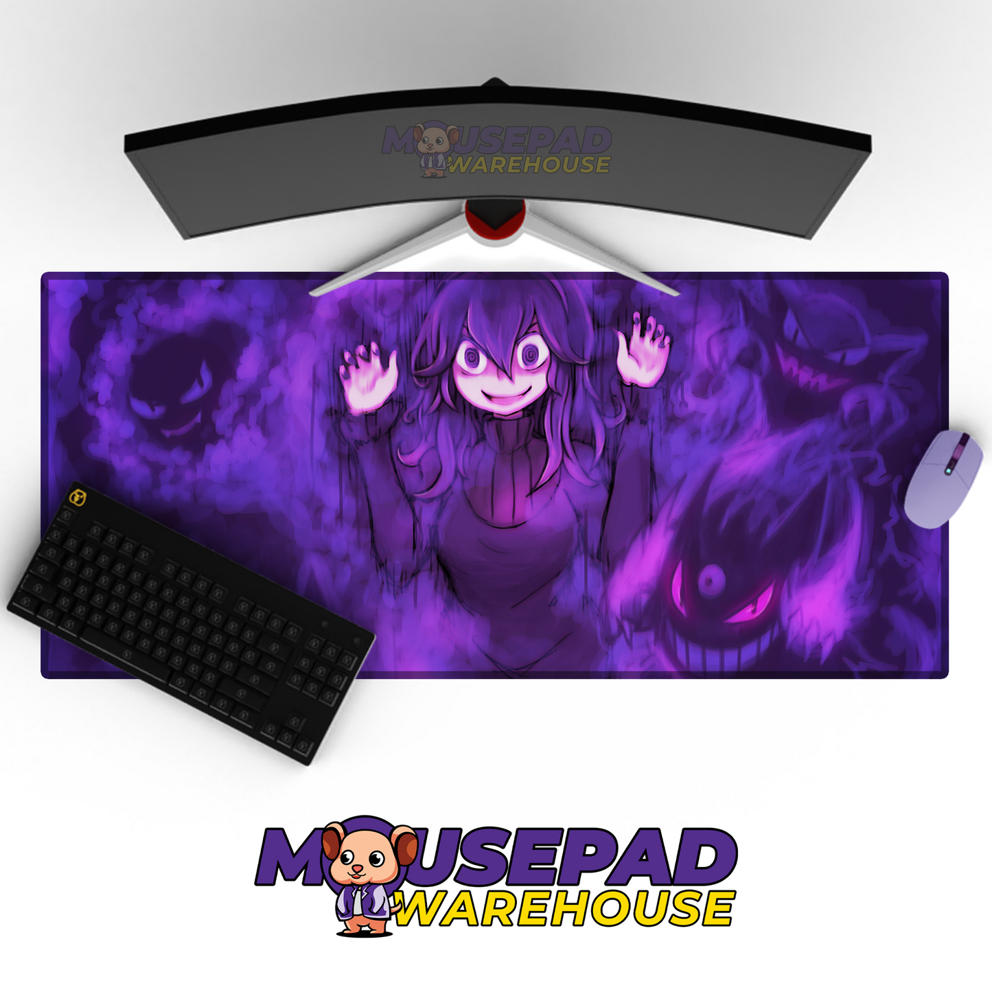 Gengar Pokemon TV Show Mousepad 922307 MousepadWarehouse.com