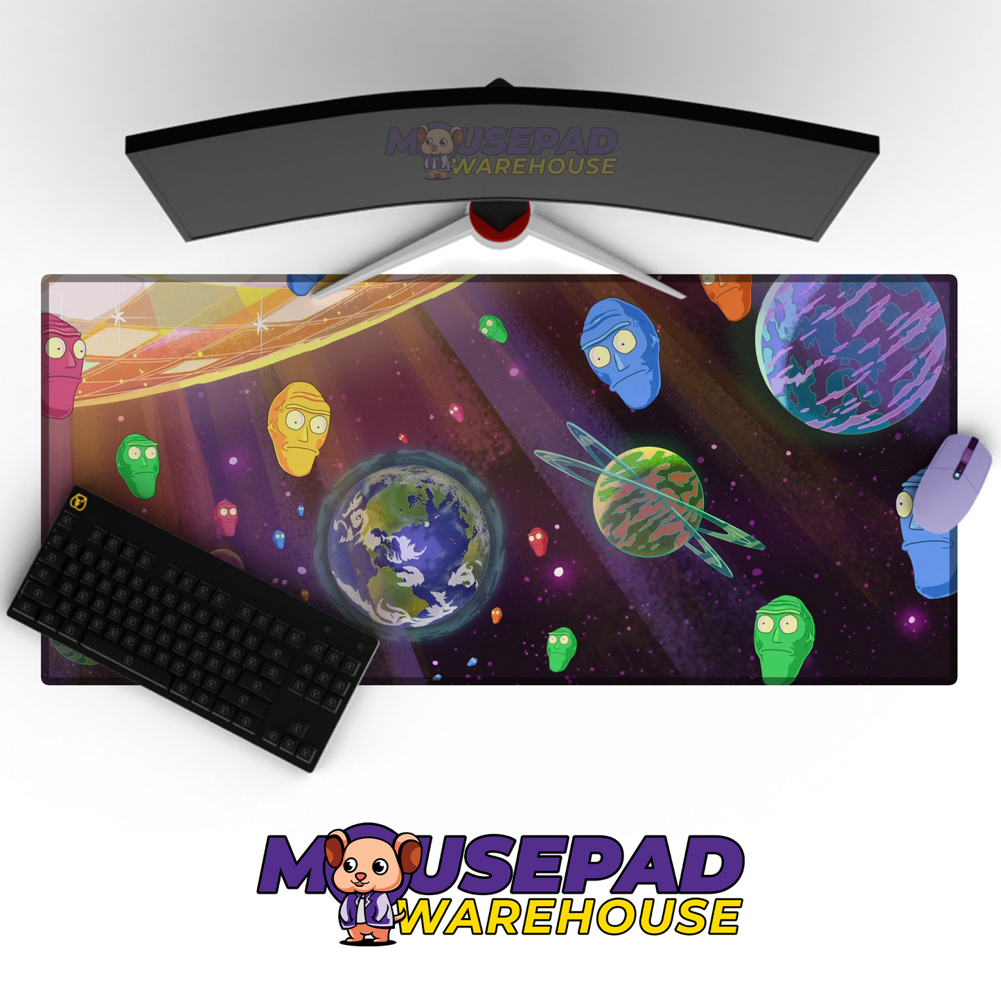 Rick and Morty TV Show Mousepad 924300 MousepadWarehouse.com