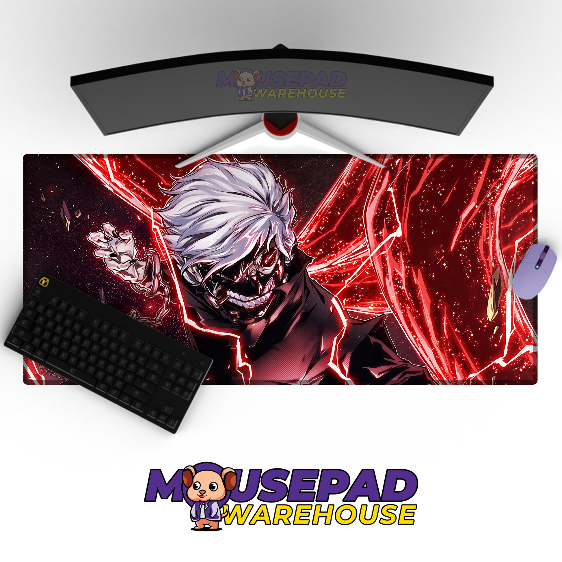 Tokyo Ghoul Anime Mousepad 932487 MousepadWarehouse.com