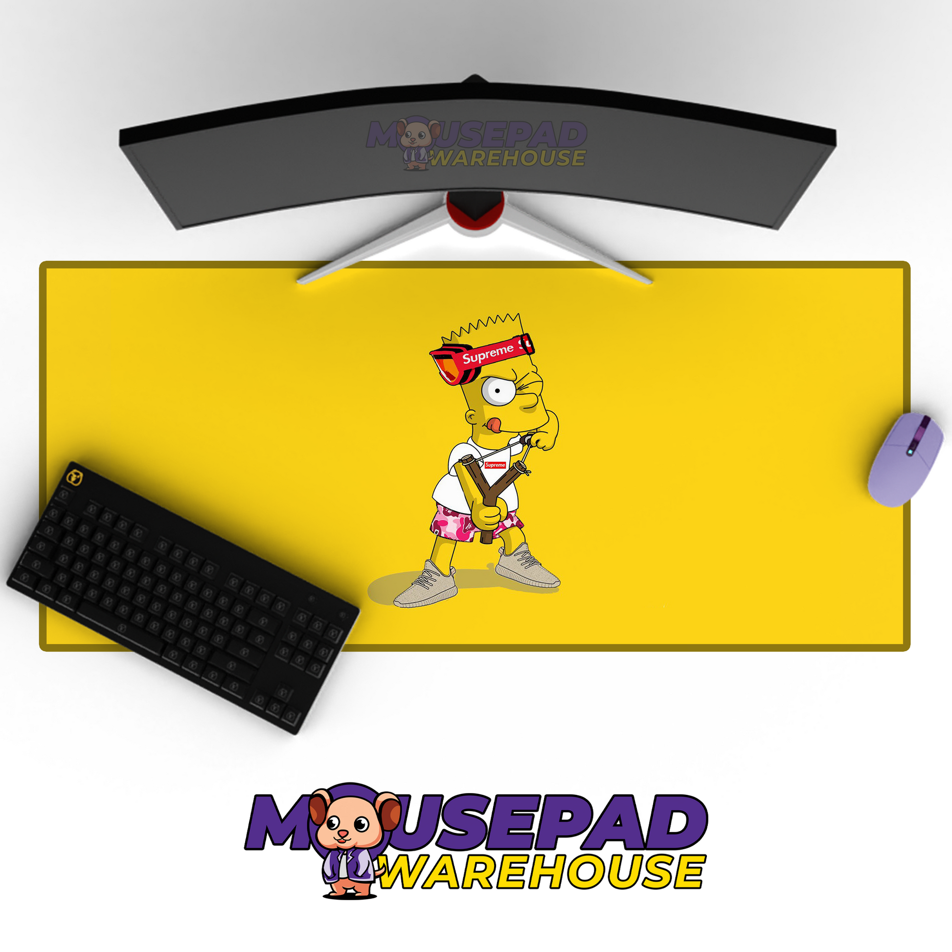 The Simpsons TV Show Mousepad 941121 MousepadWarehouse.com