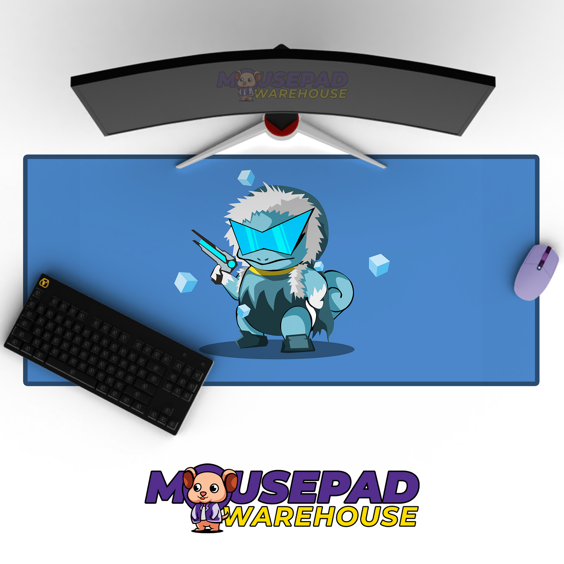 Squirtle Pokemon TV Show Mousepad 941902 MousepadWarehouse.com