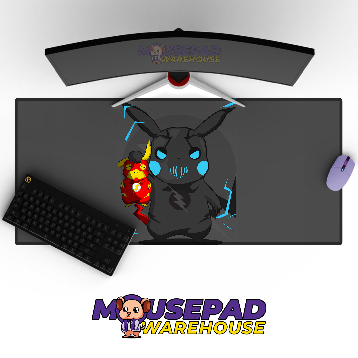 Pikachu Pokemon TV Show Mousepad 942048 MousepadWarehouse.com