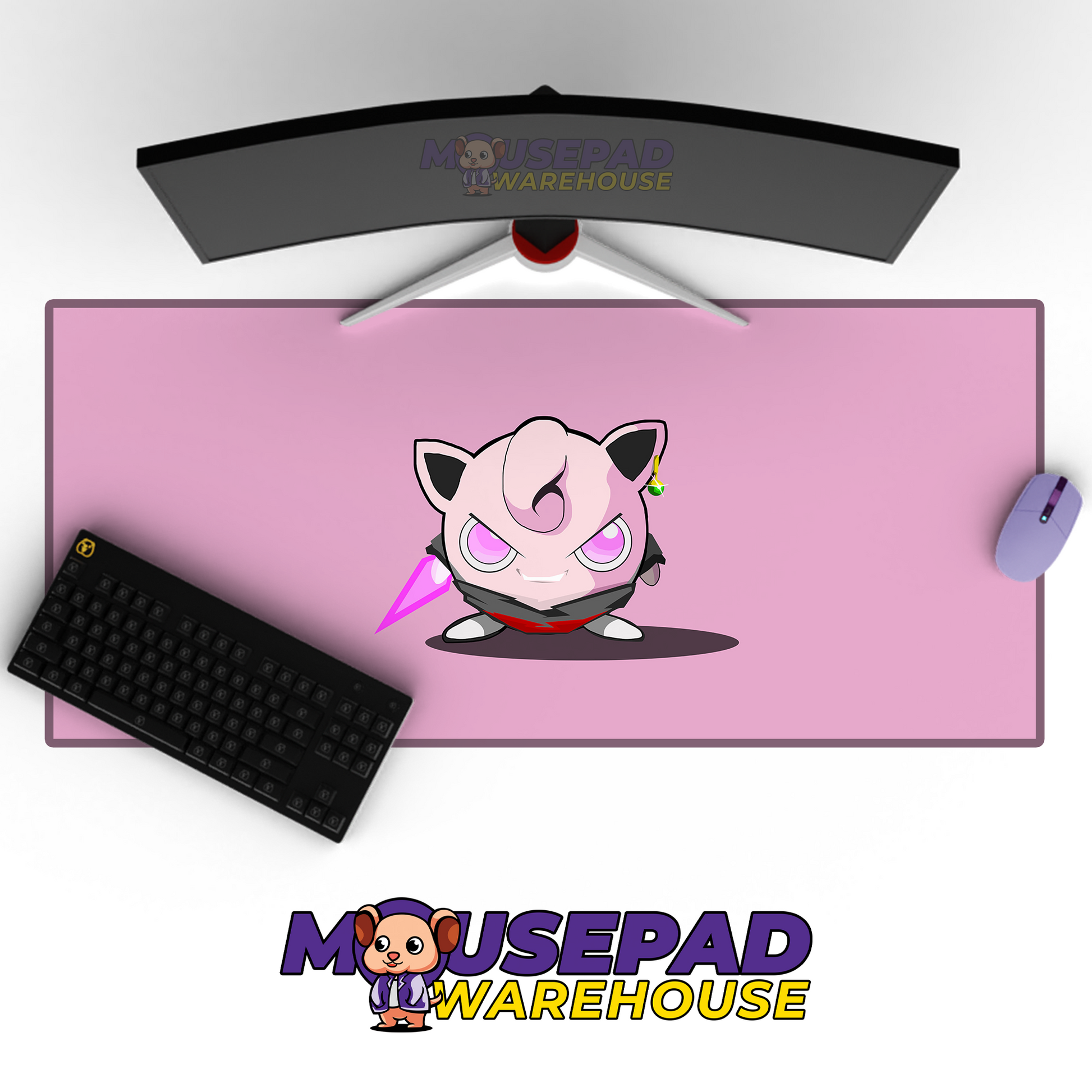 Jigglypuff Pokemon TV Show Mousepad 942053 MousepadWarehouse.com