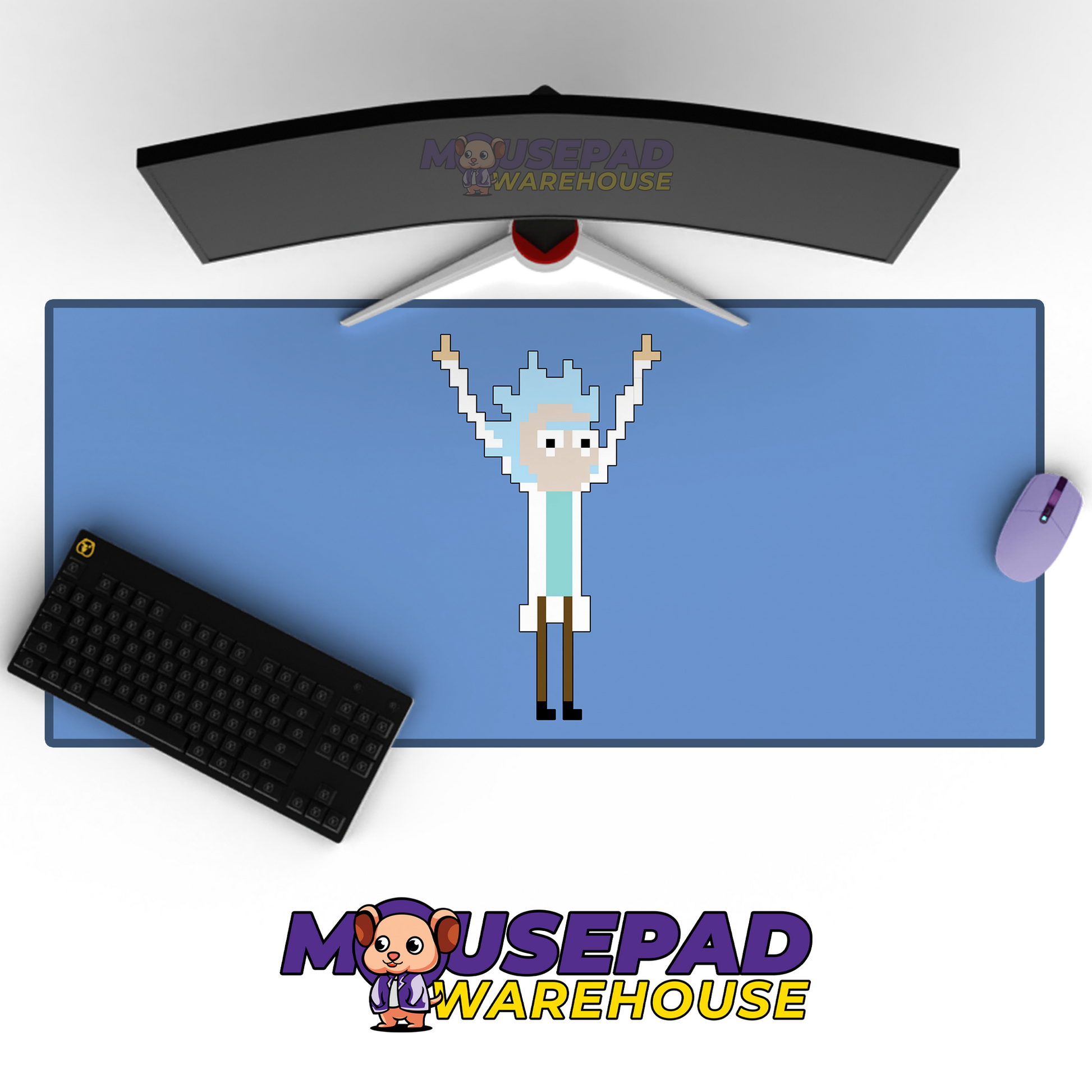 Rick and Morty TV Show Mousepad 942063 MousepadWarehouse.com