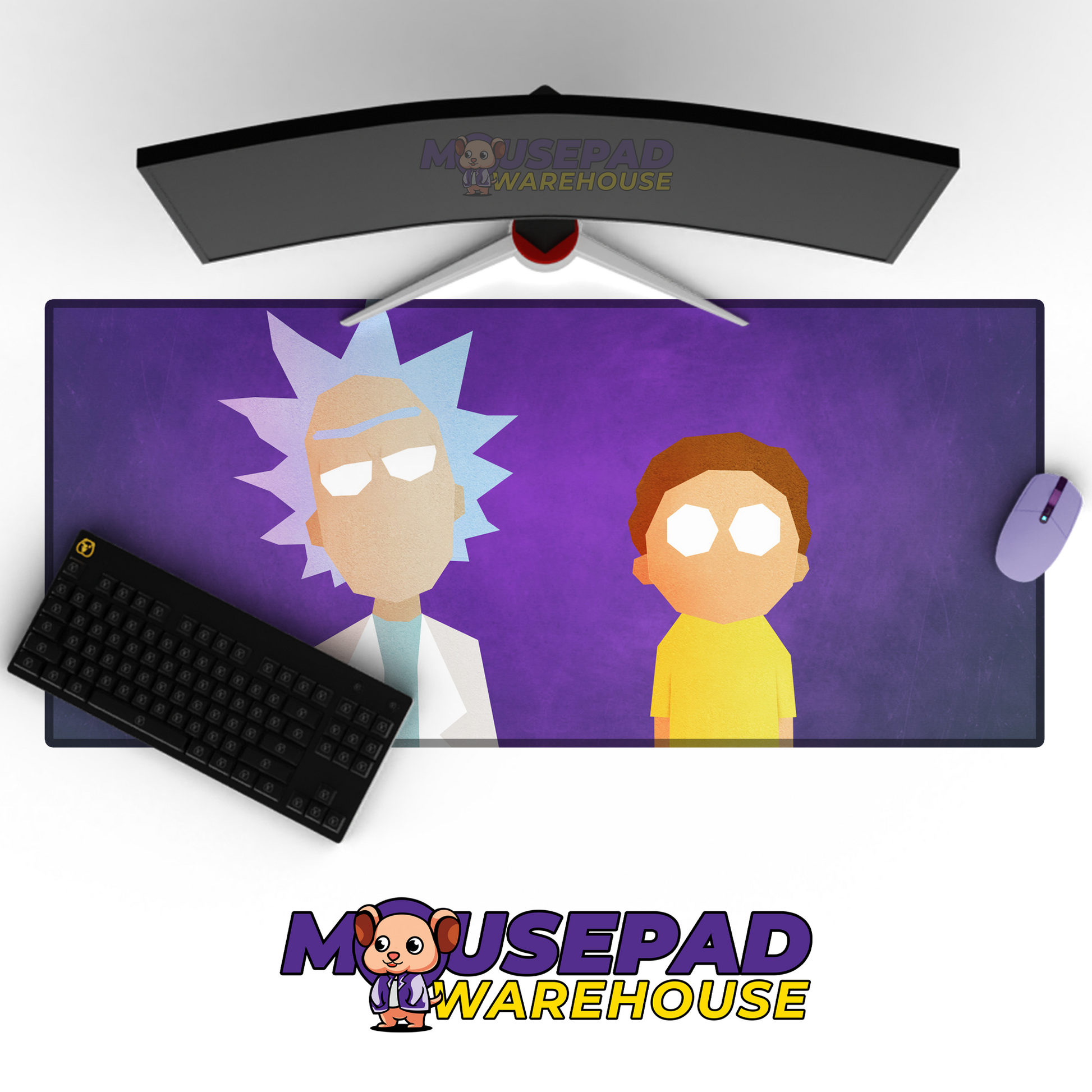 Rick and Morty TV Show Mousepad 942064 MousepadWarehouse.com