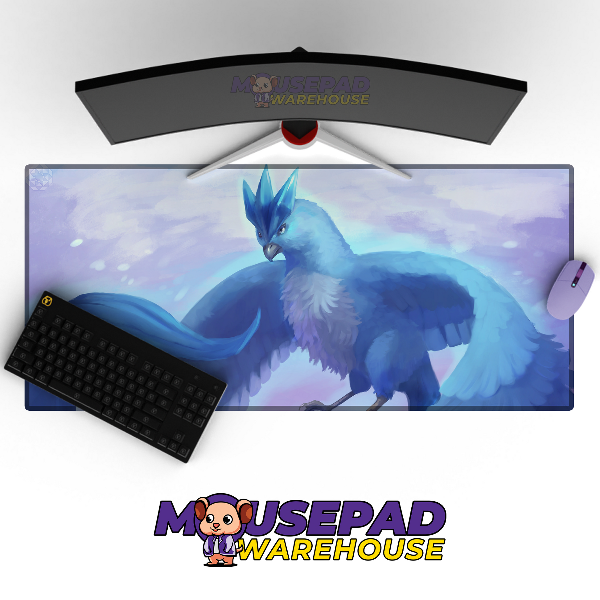 Articuno Pokemon TV Show Mousepad 944745 MousepadWarehouse.com