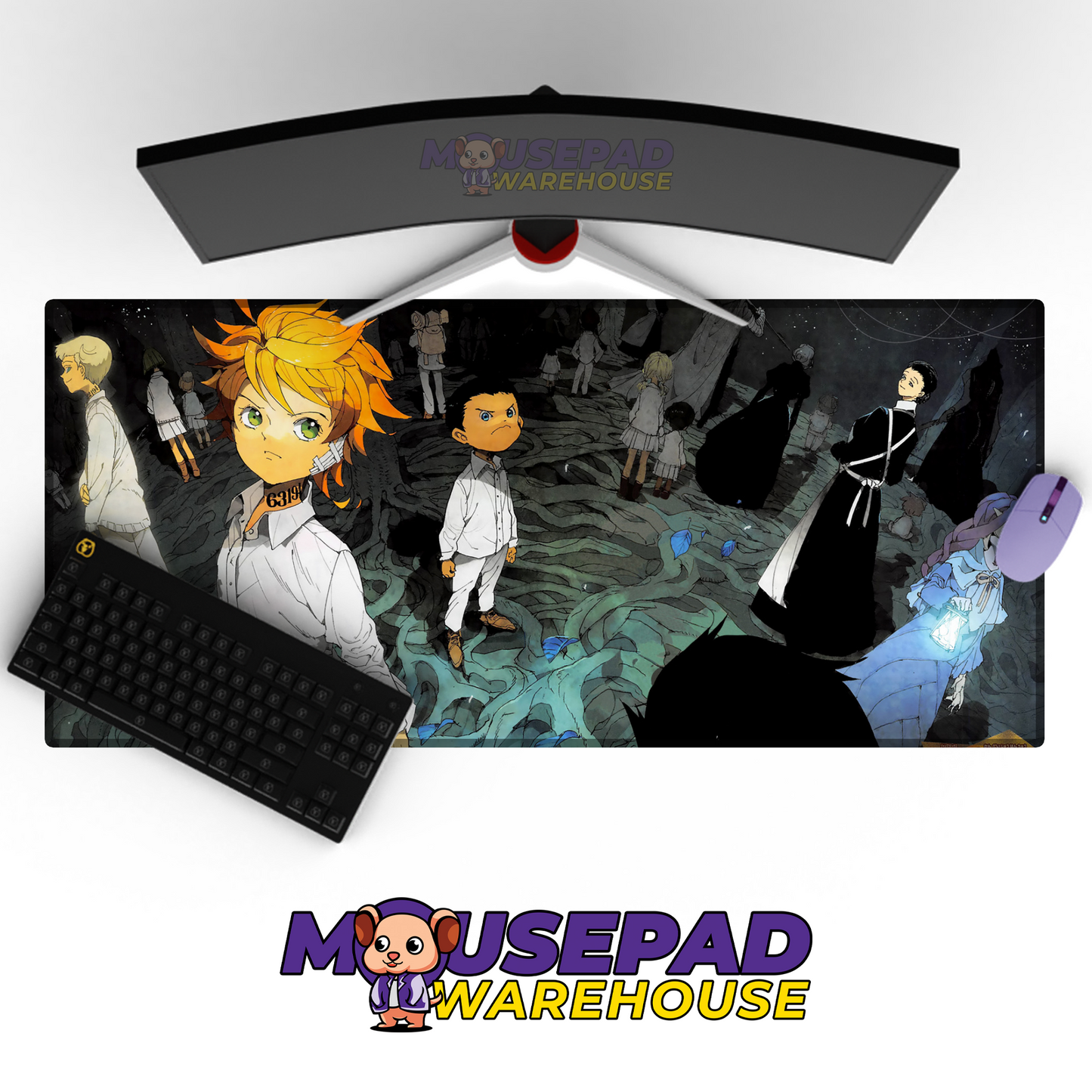 The Promised Neverland Anime Mousepad 945737 MousepadWarehouse.com