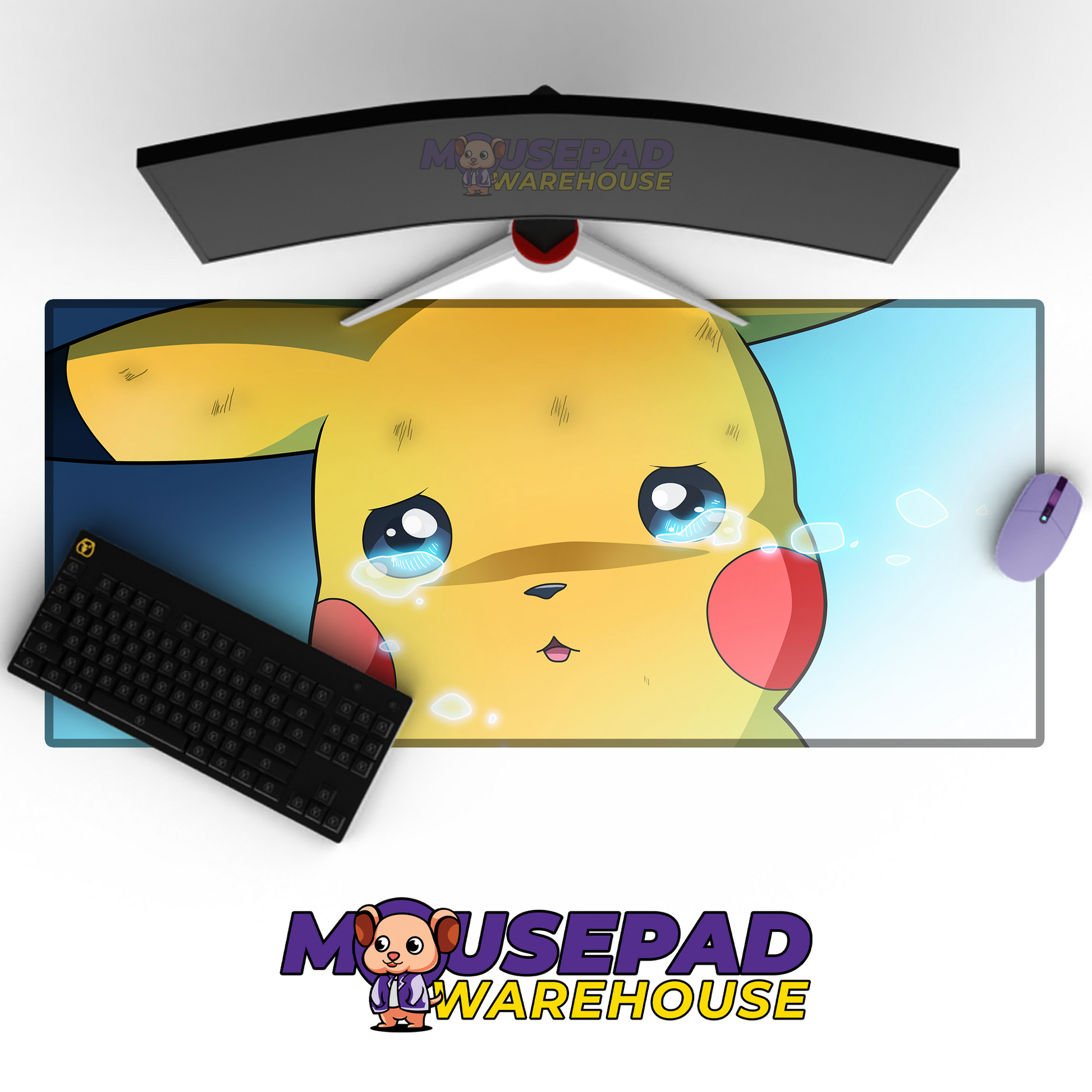 Pikachu Pokemon TV Show Mousepad 955113 MousepadWarehouse.com