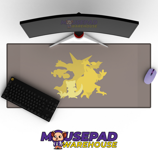 Abra, Kadabra, Alakazam Pokemon TV Show Mousepad 961156 MousepadWarehouse.com