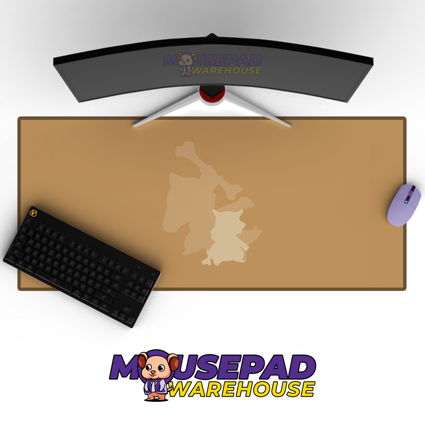 Cubone, Marowak Pokemon TV Show Mousepad 961211 MousepadWarehouse.com