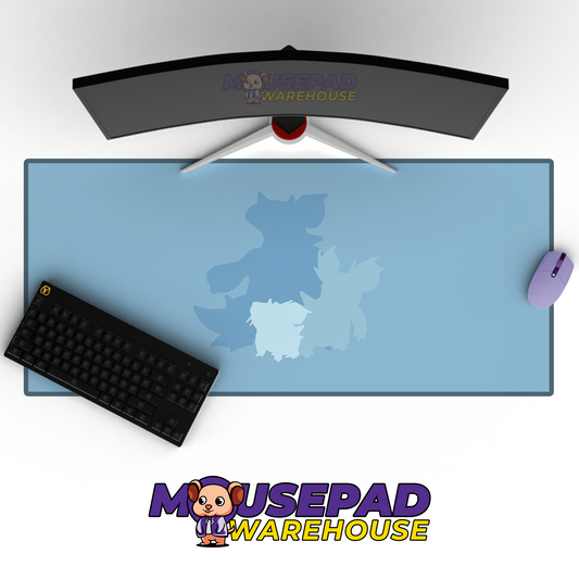 Nidoqueen, Nidorina, Nidoran Pokemon TV Show Mousepad 961672 MousepadWarehouse.com