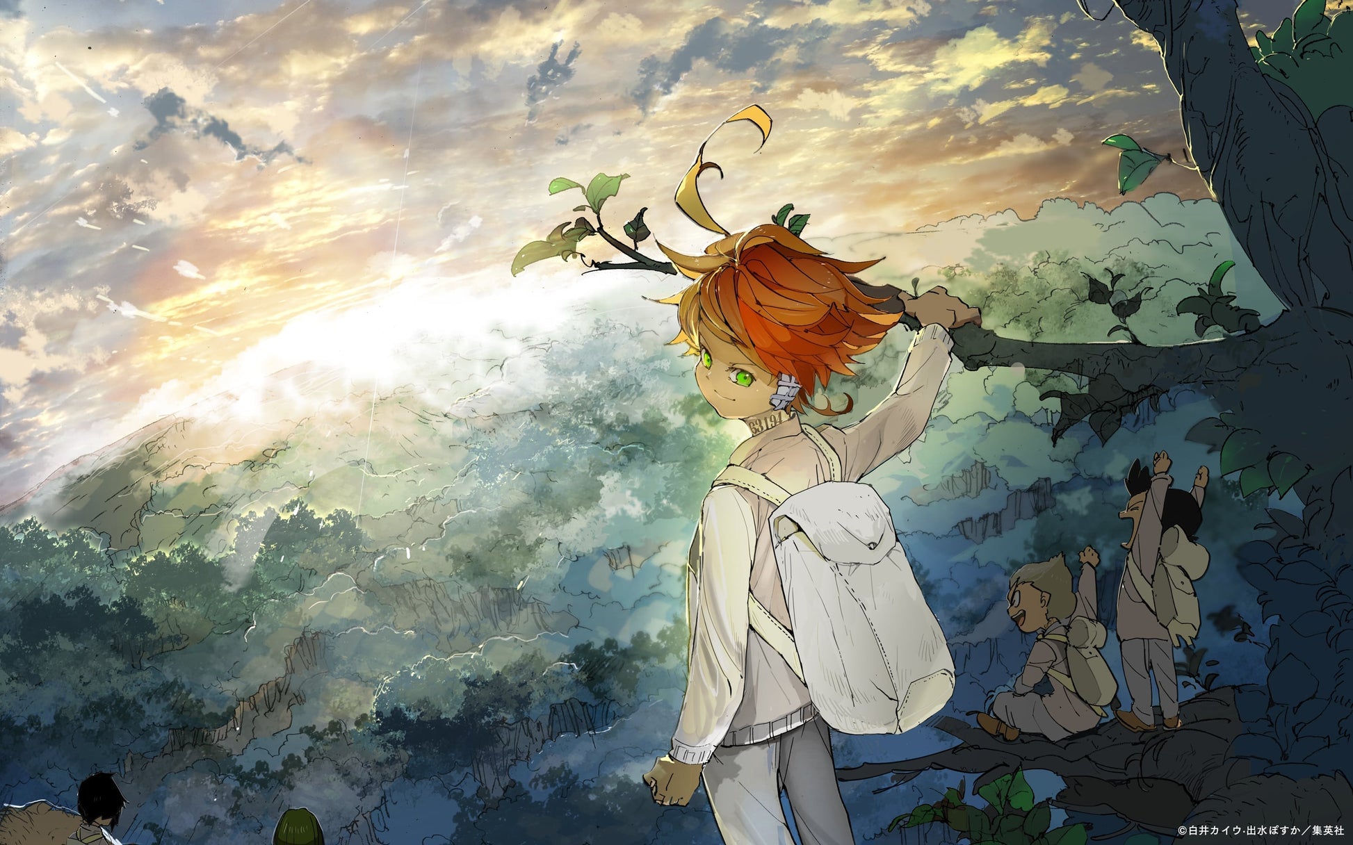 The Promised Neverland Anime Mousepad 971571 MousepadWarehouse.com