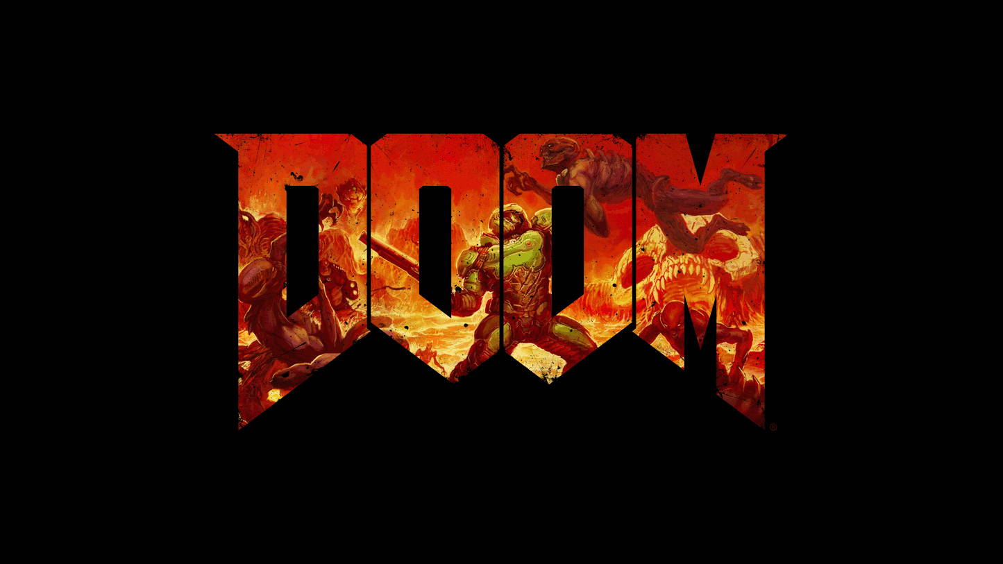 DOOM Mousepad 9872475 MousepadWarehouse.com