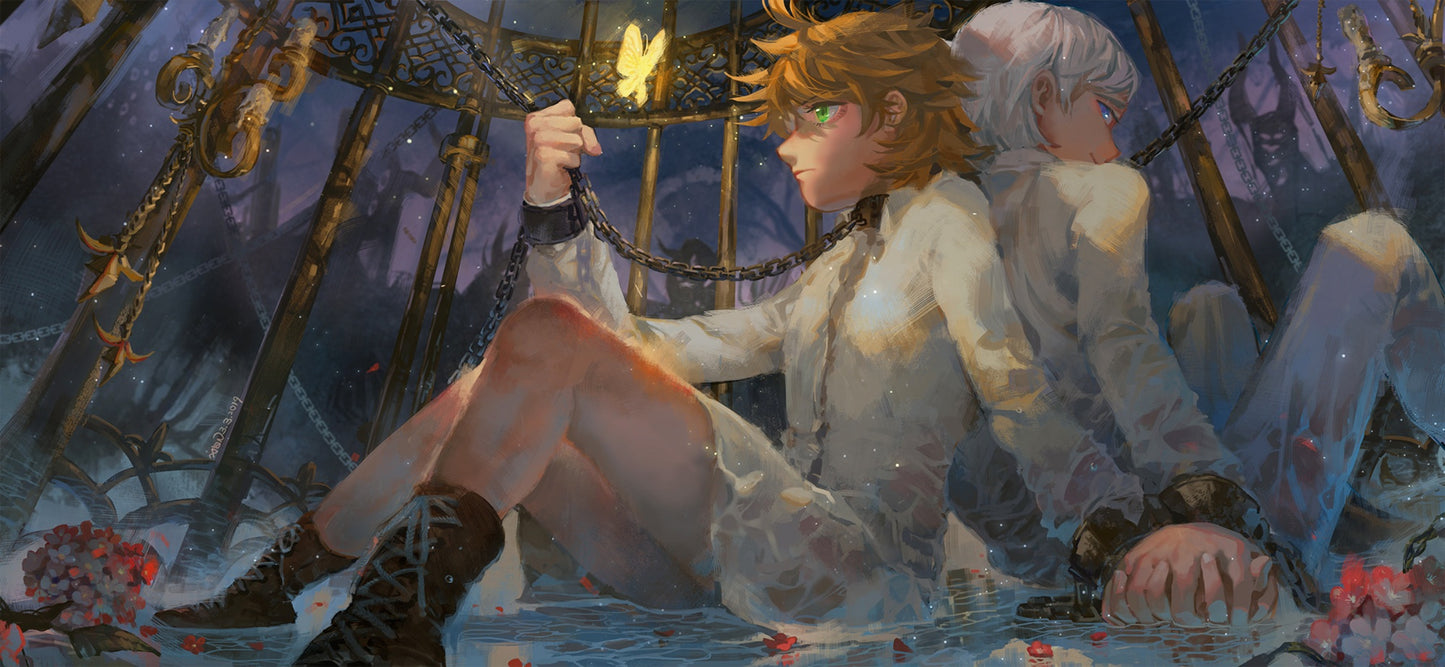 The Promised Neverland Anime Mousepad 995879 MousepadWarehouse.com