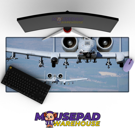 A-10 Warthog V11 Mousepad Deskmat Mockup