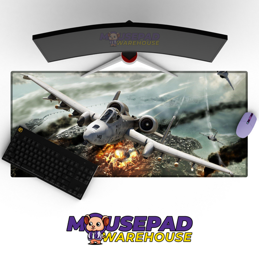 A-10 Warthog V12 Mousepad Deskmat Mockup