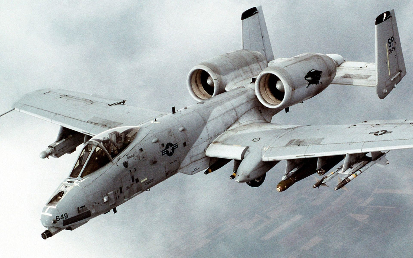 A-10 Warthog V15 Mousepad Deskmat