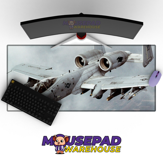 A-10 Warthog V15 Mousepad Deskmat Mockup
