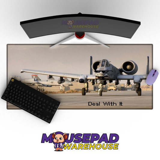 A-10 Warthog V20 Mousepad Deskmat Mockup