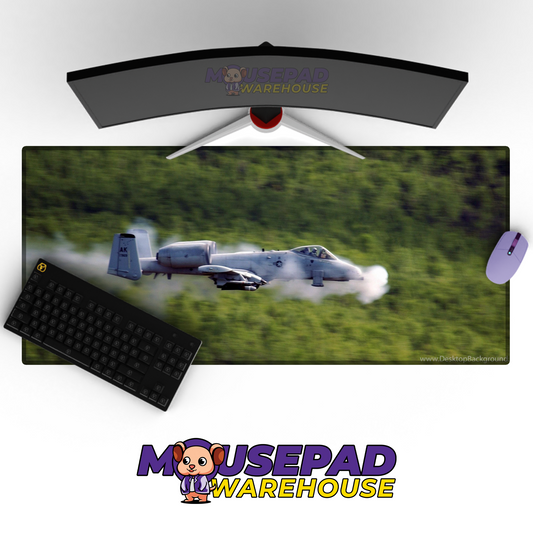 A-10 Warthog V3 Mousepad Deskmat Mockup