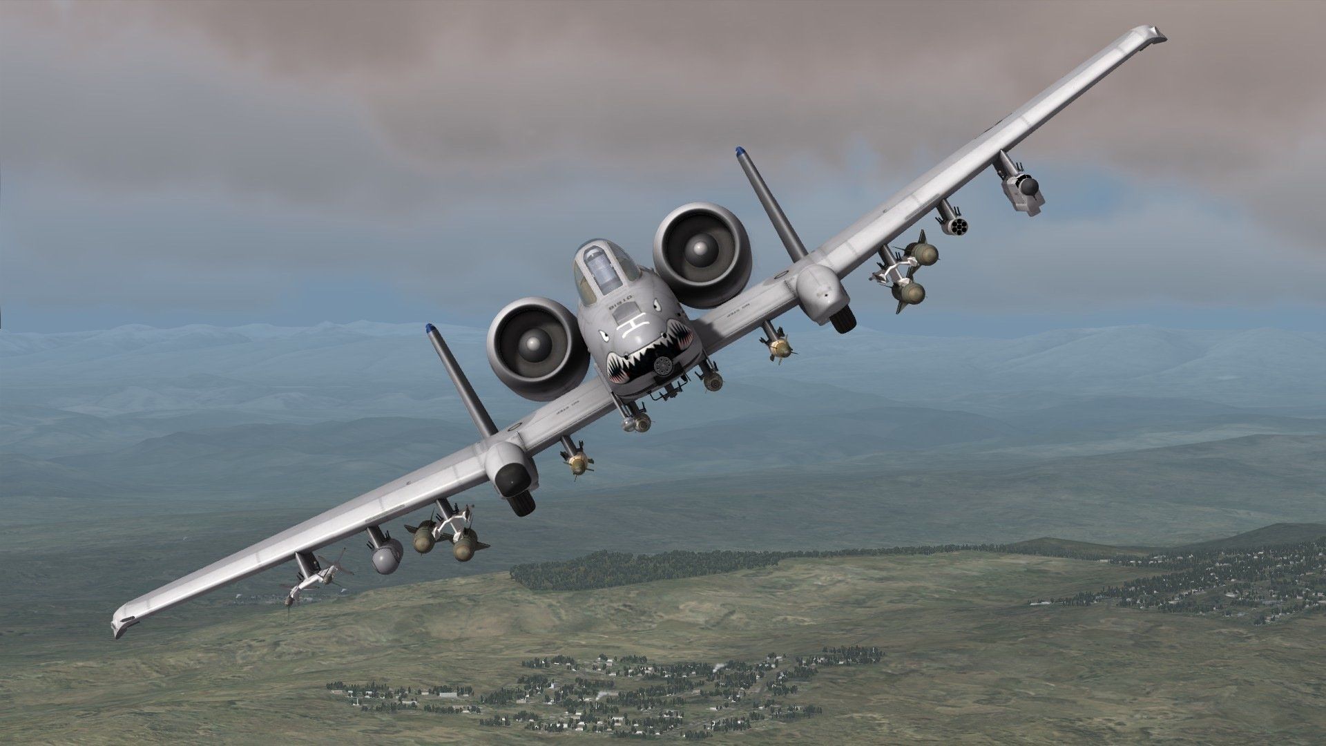 A-10 Warthog V7 Mousepad Deskmat