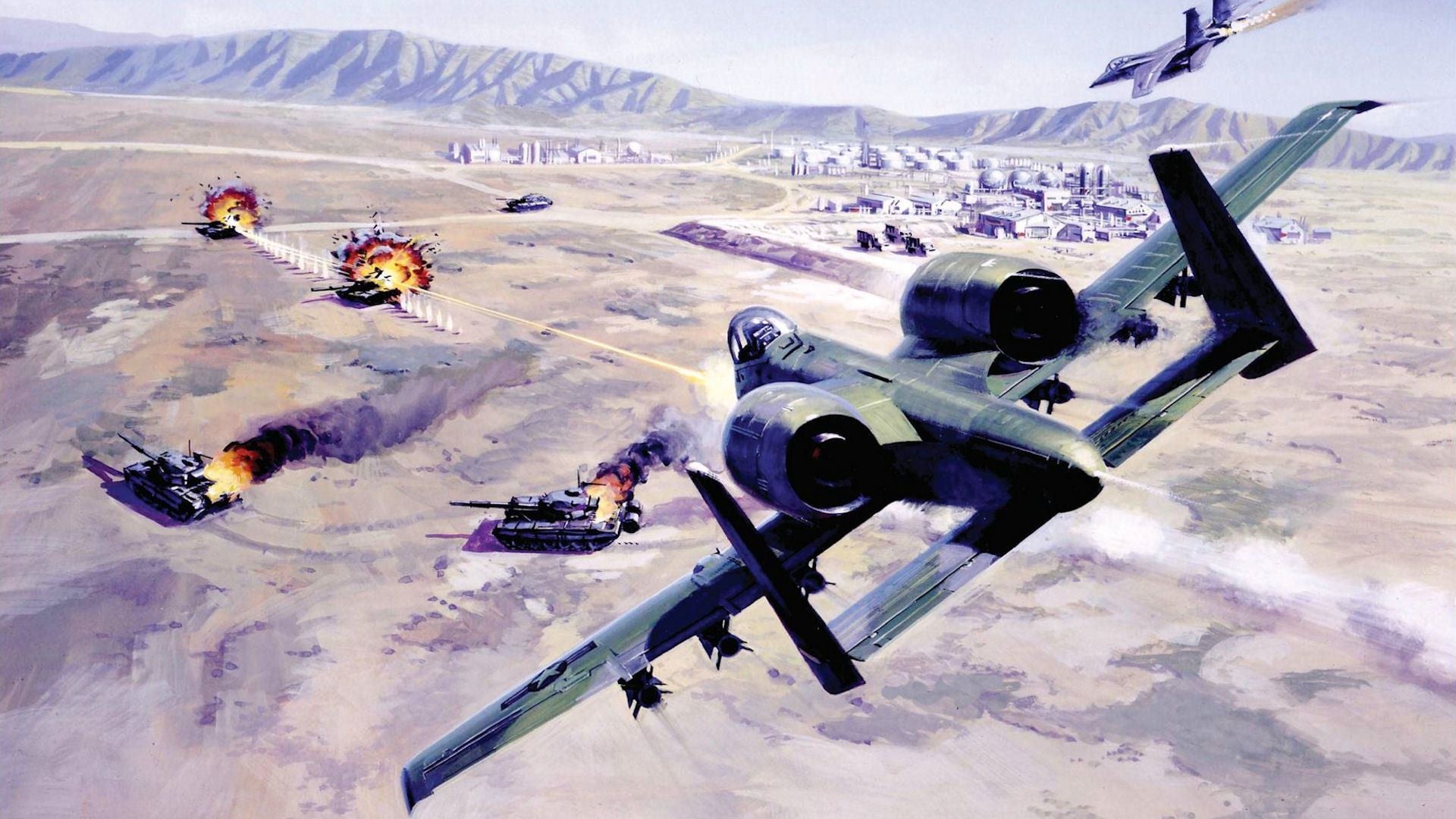 A-10 Warthog V8 Mousepad Deskmat