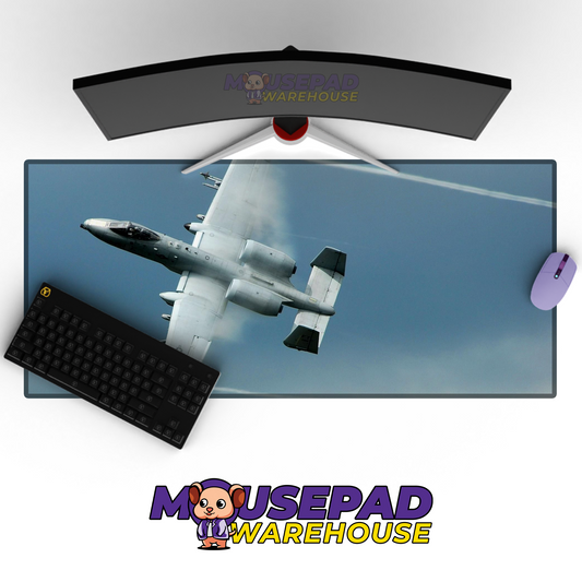A-10 Warthog V9 Mousepad Deskmat Mockup
