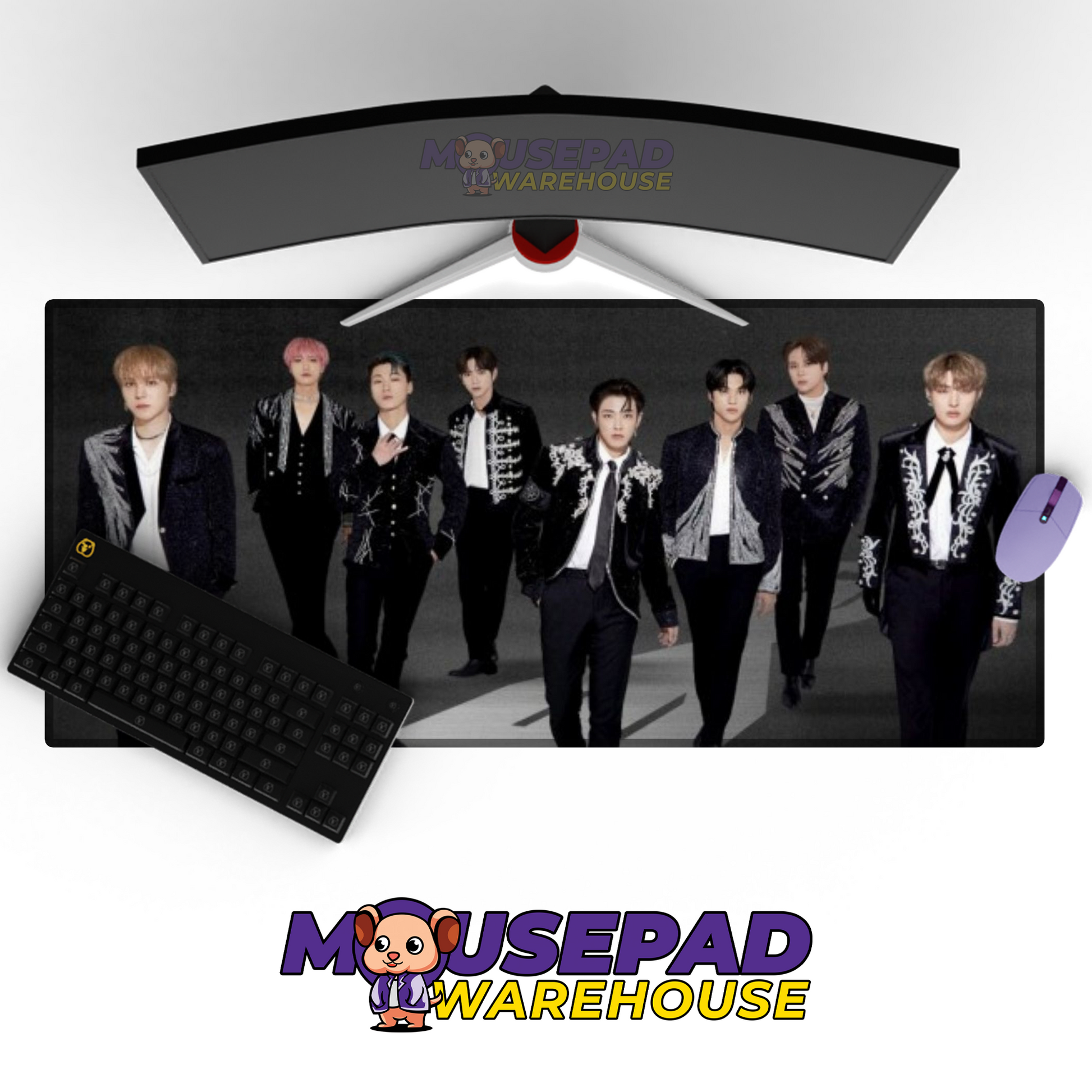 ATEEZ V13 Mousepad Mockup