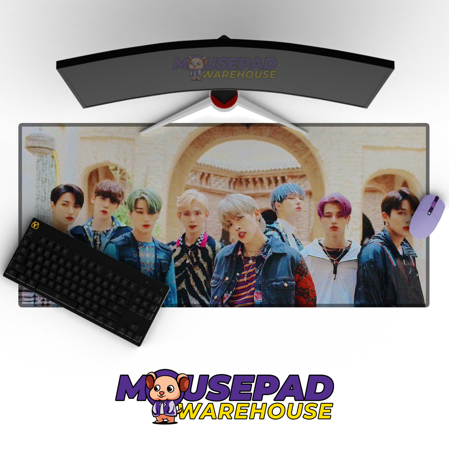 ATEEZ V18 Mousepad Mockup