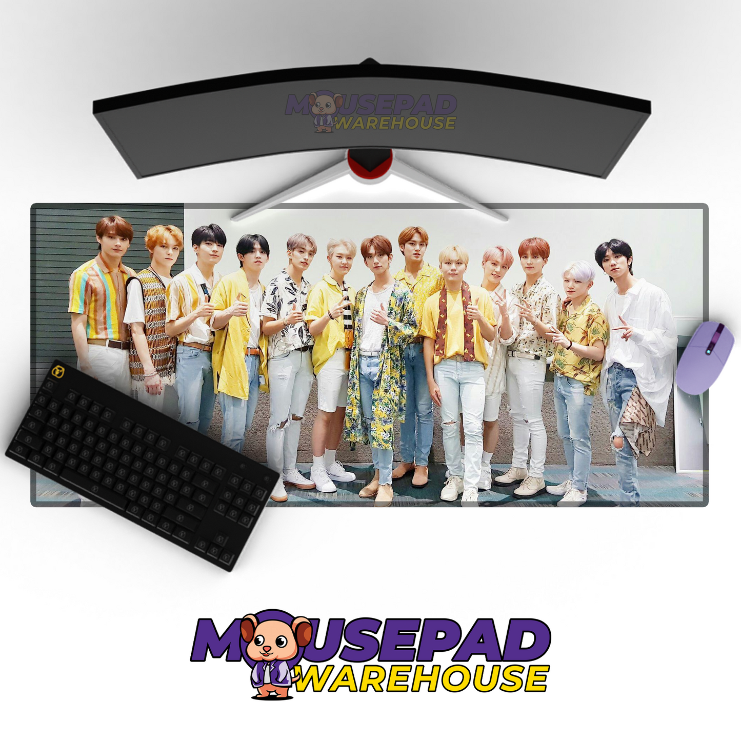ATEEZ V22 Mousepad Mockup