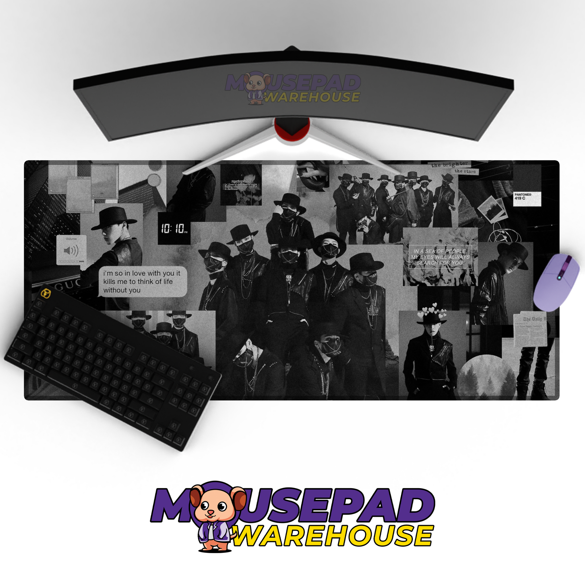 ATEEZ V2 Mousepad Mockup
