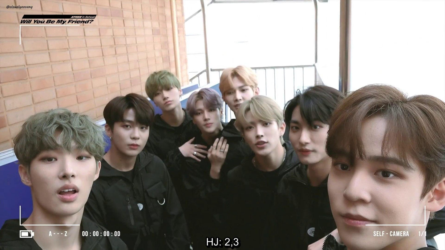 ATEEZ V5 Mousepad
