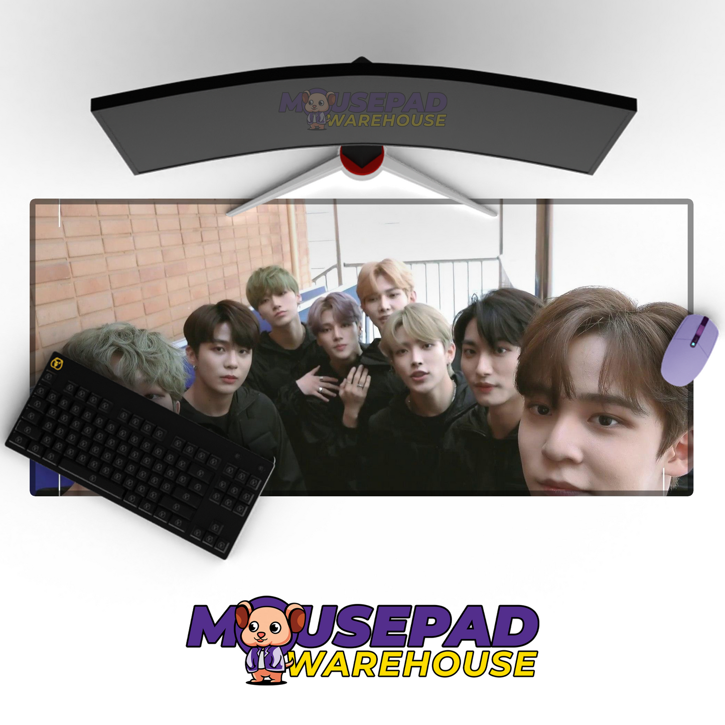 ATEEZ V5 Mousepad Mockup