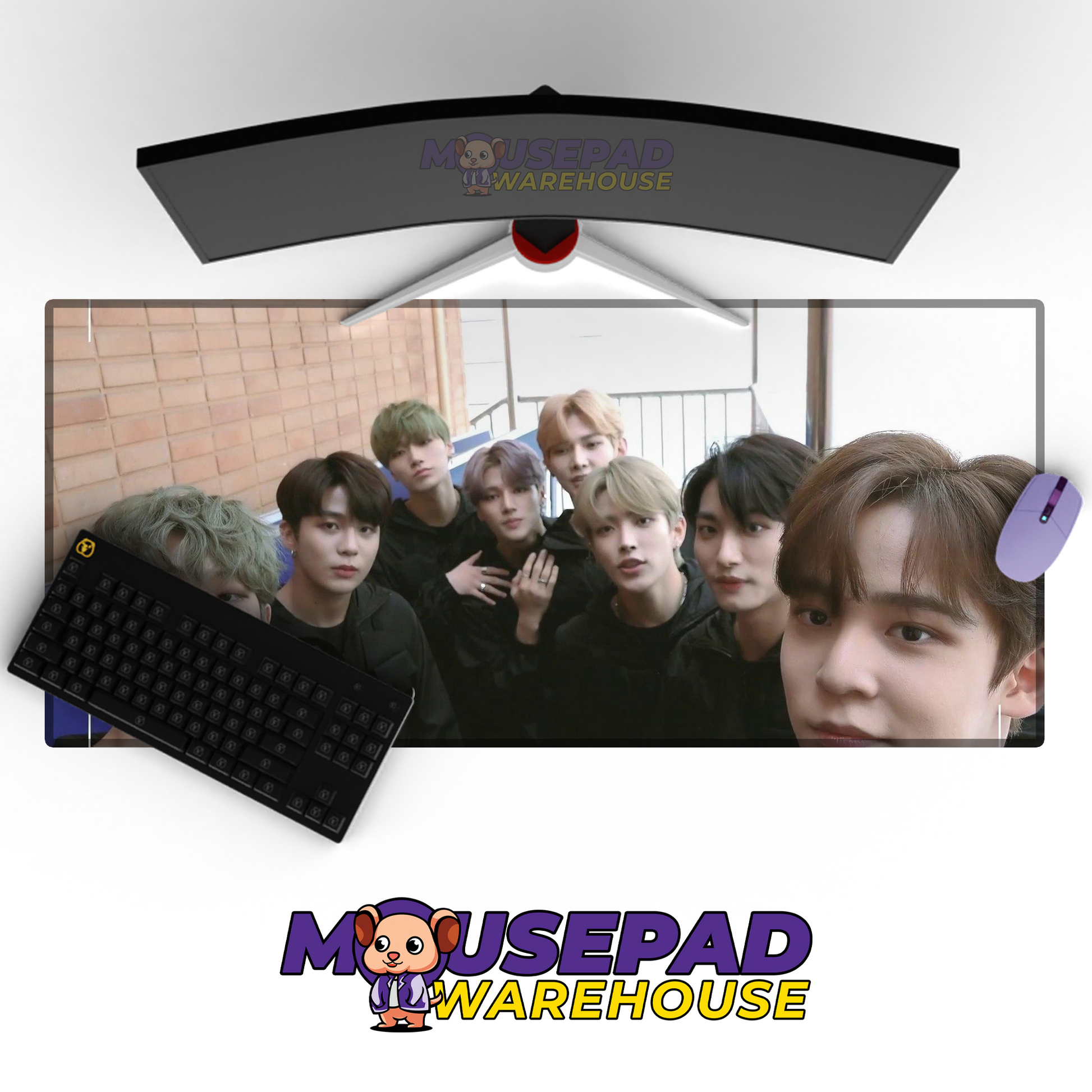 ATEEZ V5 Mousepad Mockup