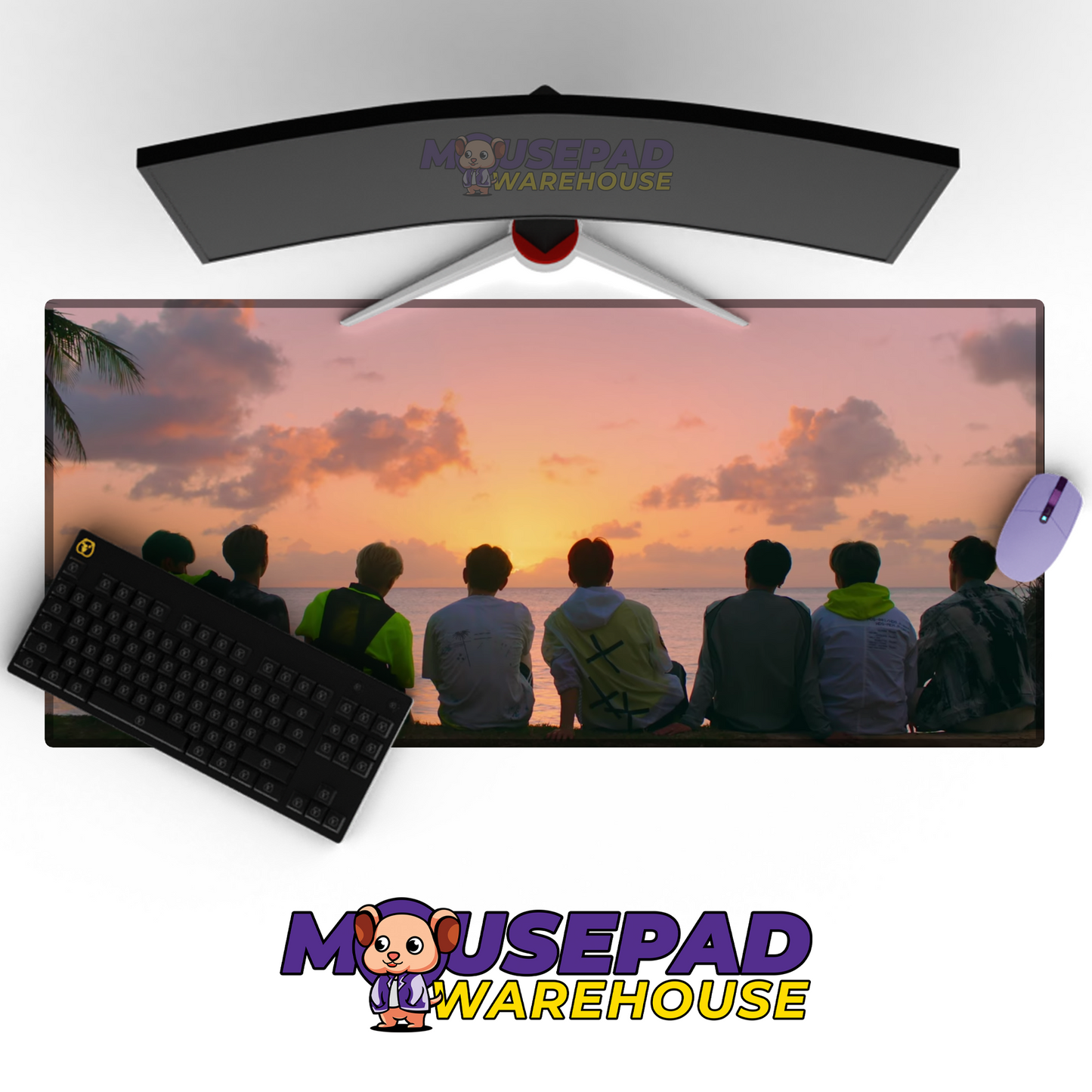ATEEZ V8 Mousepad Mockup