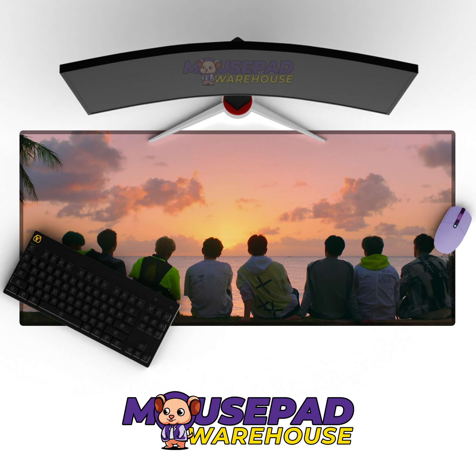 ATEEZ V8 Mousepad Mockup