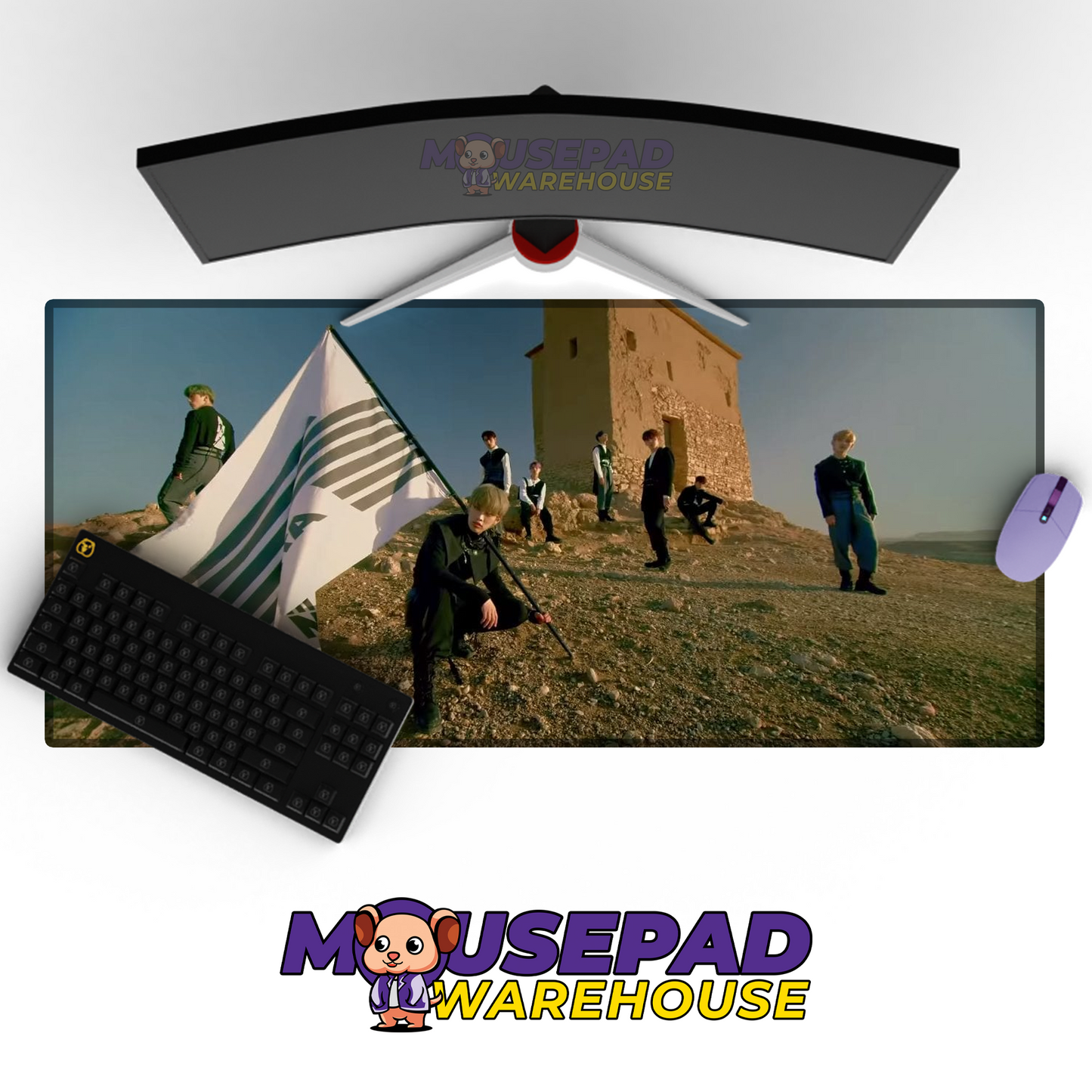 ATEEZ V9 Mousepad Mockup
