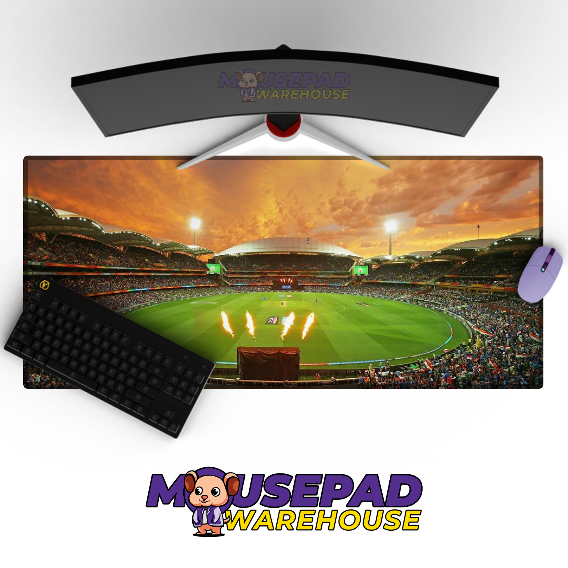 Adelaide Crows V10 Mousepad Deskmat Mockup