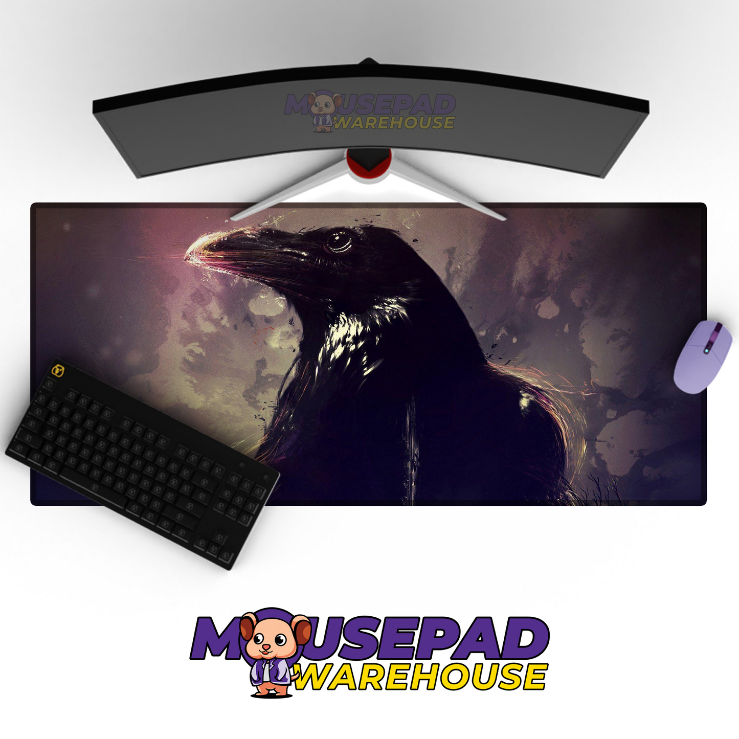 Adelaide Crows V11 Mousepad Deskmat Mockup