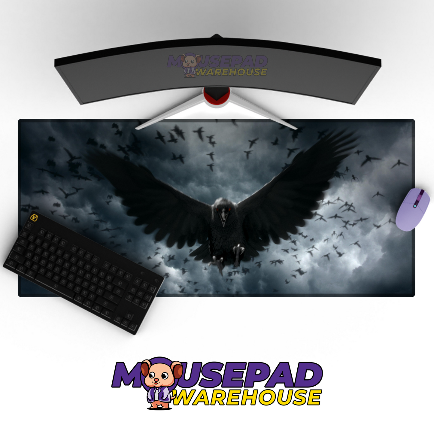 Adelaide Crows V12 Mousepad Deskmat Mockup