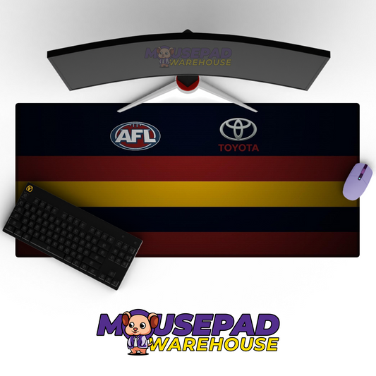 Adelaide Crows V2 Mousepad Deskmat Mockup